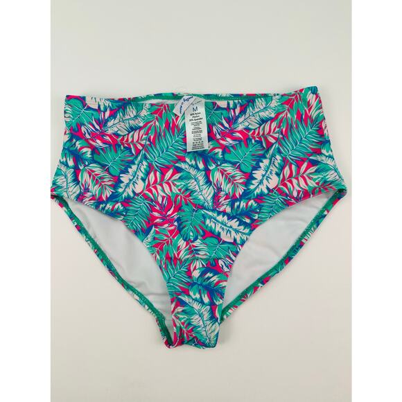 NWT Poetry in Ocean Tropical Long Sleeve Bikini Set Size M Juniors - Picture 5 of 11